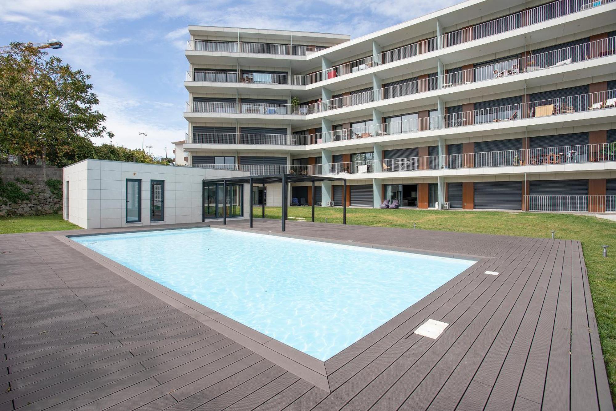 דירות Liiiving In Porto - Dragao Pool View מראה חיצוני תמונה